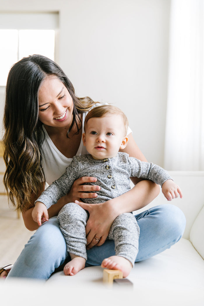 Sam Plush Knit Top + Bottoms