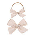 Satin Bow - Primrose