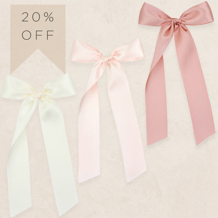 Satin Bows - Sash