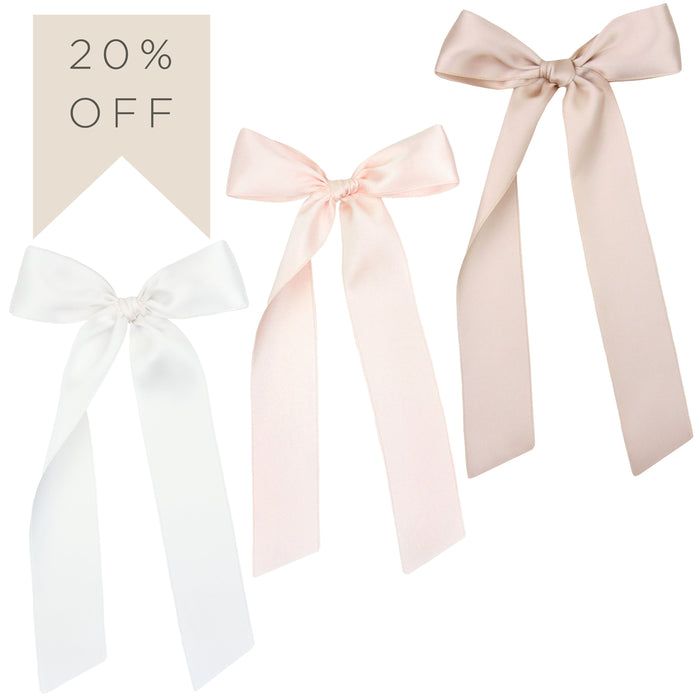 Satin Bows - Sash