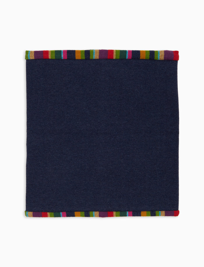 Scaldacollo donna pile blu tinta unita - Gallo 1927 - Official Online Shop