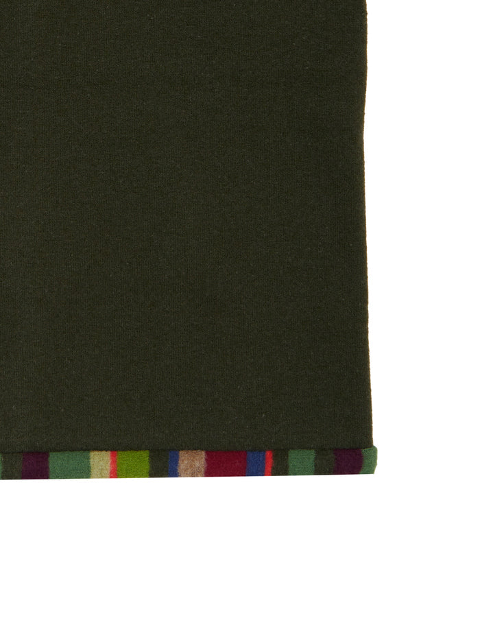 Scaldacollo donna pile verde tinta unita - Gallo 1927 - Official Online Shop