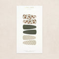 Scallop Snap Pack - Brown Floral
