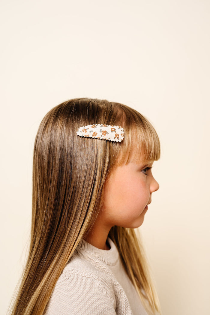Scallop Snap Pack - Brown Floral