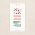 Scallop Snap Pack - Poppy Gingham