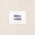 Scallop Snap Pack - Purple Daisy