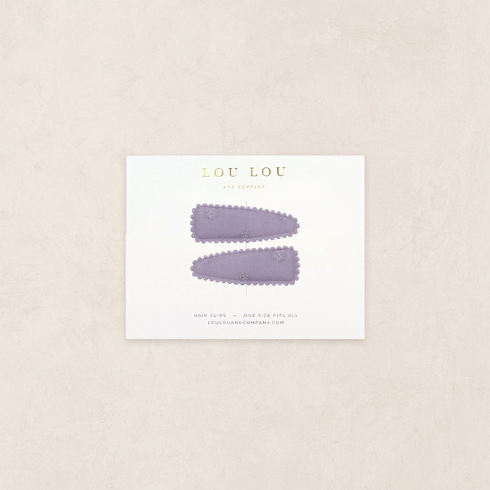 Scallop Snap Pack - Purple Daisy