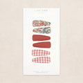 Scallop Snap Pack - Strawberry Floral