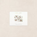 Scallop Snap Pack - Tan Floral