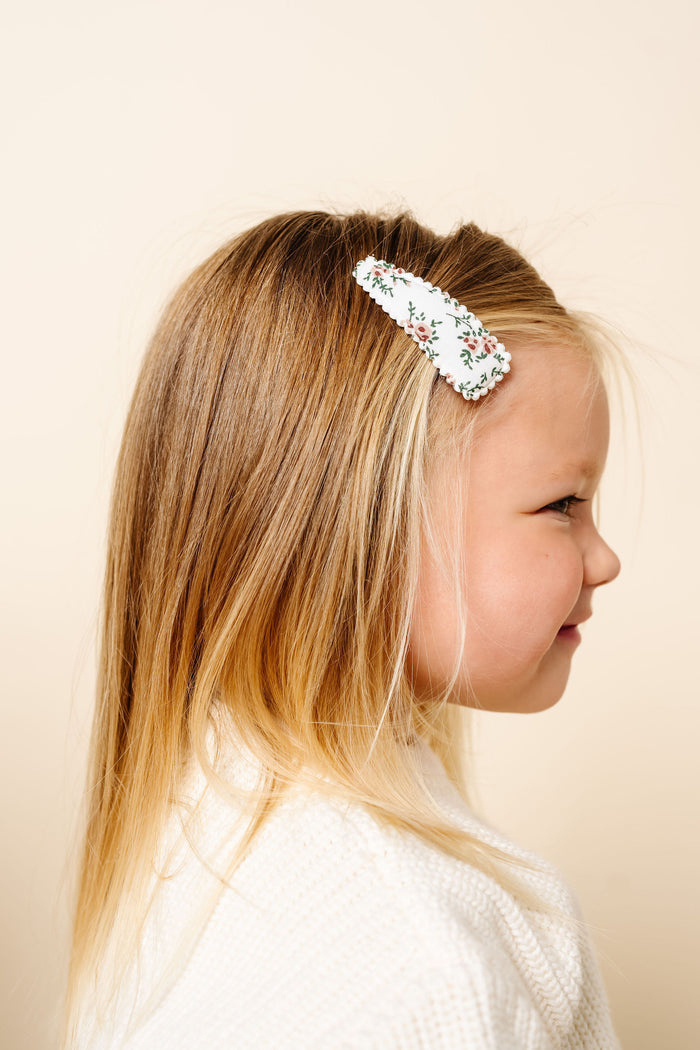Scallop Snap Pack - Tan Floral