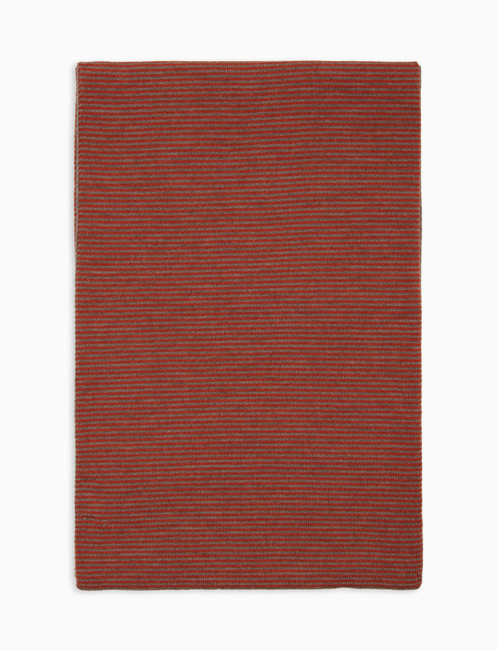 Sciarpa uomo lana beige righe windsor - Gallo 1927 - Official Online Shop