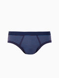 Slip intimo uomo cotone righe windsor viola