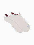 Sneakers uomo cotone bianco tinta unita - Gallo 1927 - Official Online Shop