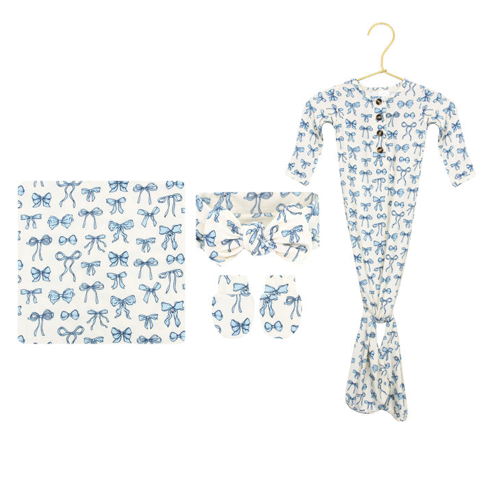 Stella Newborn Headband Bundle (Gown)