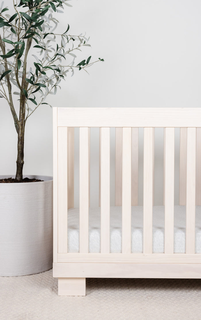 Stevie Ribbed Crib Sheet