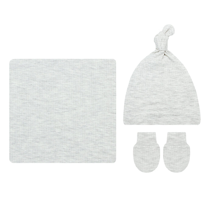 Stevie Ribbed Newborn Hat Bundle