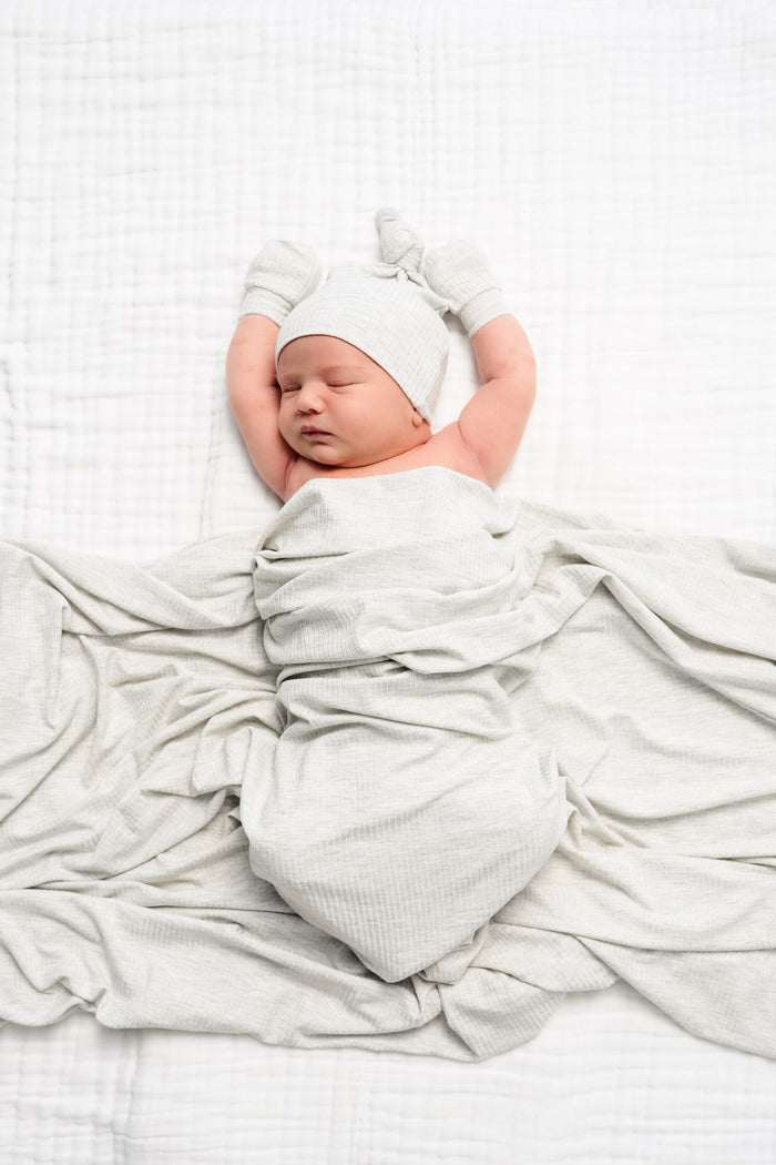 Stevie Ribbed Newborn Hat Bundle