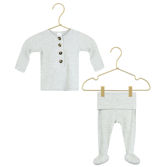 Stevie Ribbed Top + Bottoms