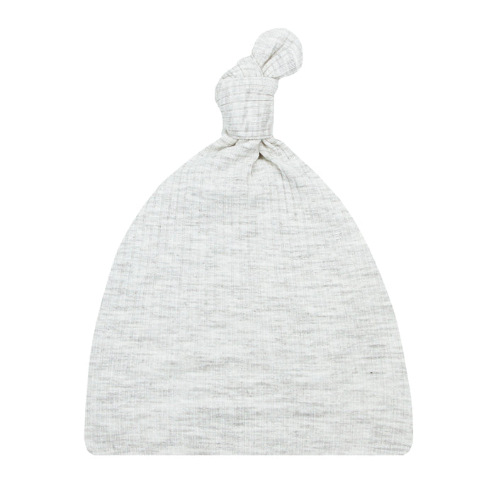 Stevie Ribbed Top Knot Hat