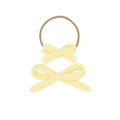 Sweater Bow - Butter Yellow Knit