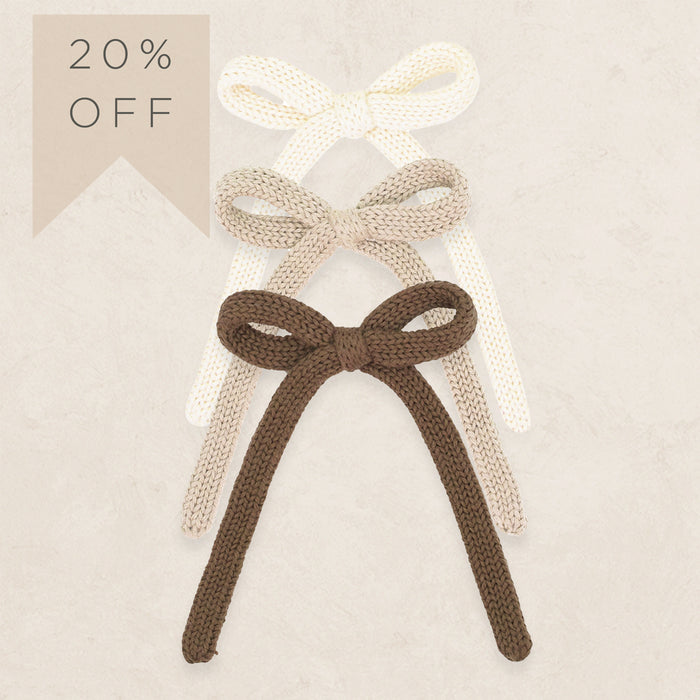 Sweater Bow - Knit Sash