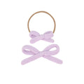 Sweater Bow - Lilac Knit