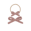 Sweater Bow - Mauve Knit