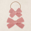 Sweater Bow - Peony Chunky Knit