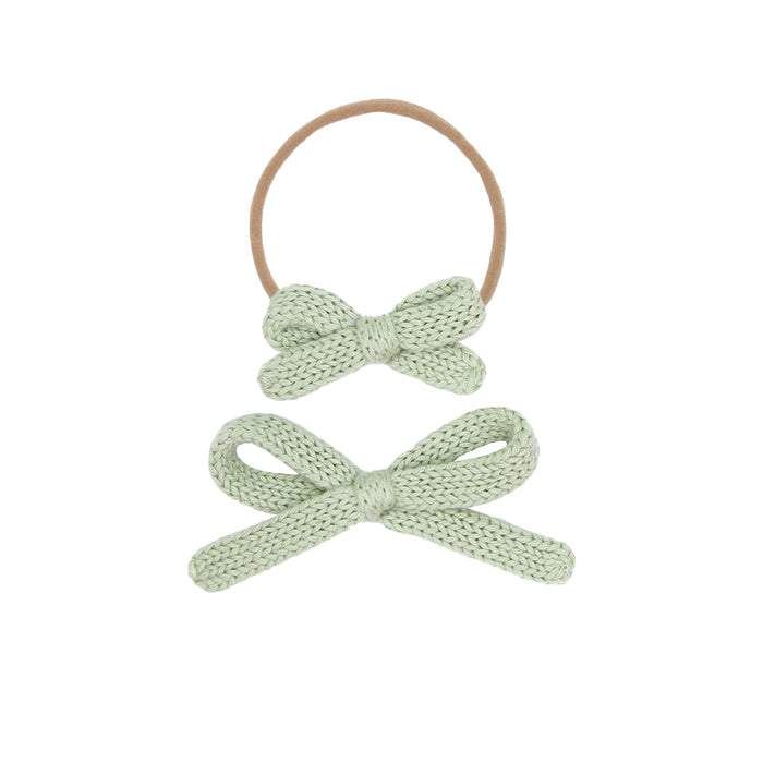Sweater Bow - Sage Knit