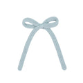Sweater Bow - Steele Knit Sash Clip