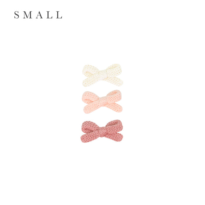 Sweater Bow 3 Pack - Ballet Knit