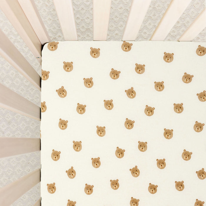 Teddy Crib Sheet + Changing Pad Cover Pack