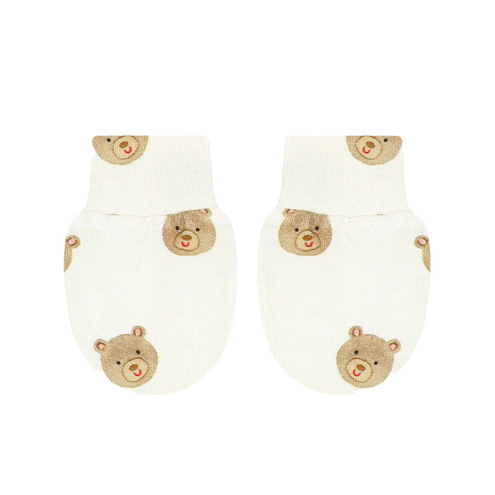 Teddy No Scratch Mittens
