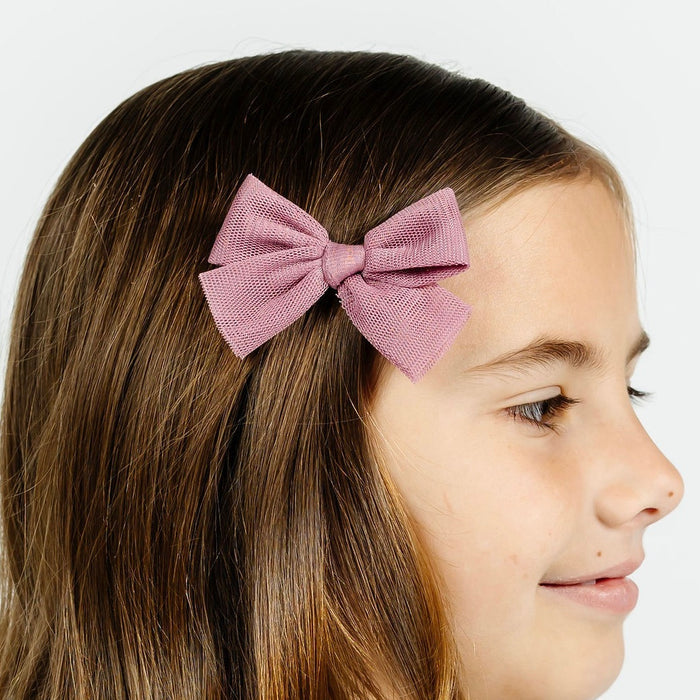 Tulle Bow - Iris