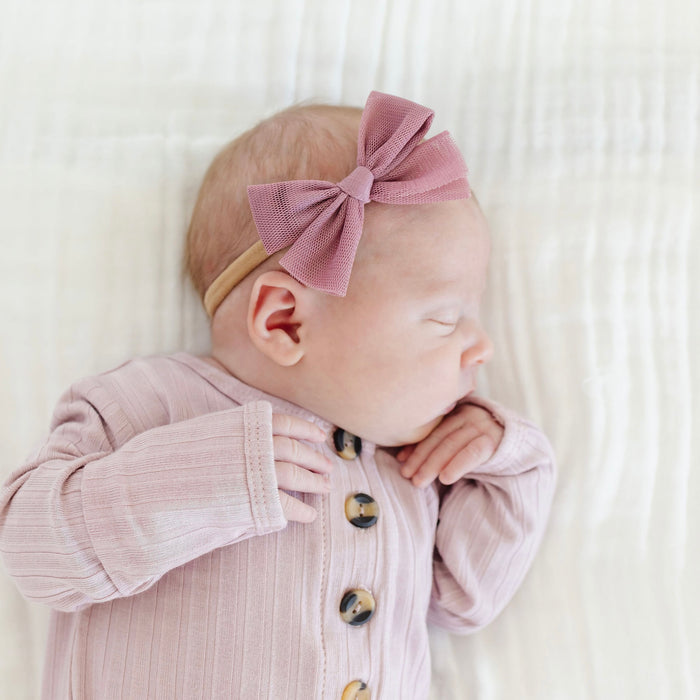 Tulle Bow - Iris