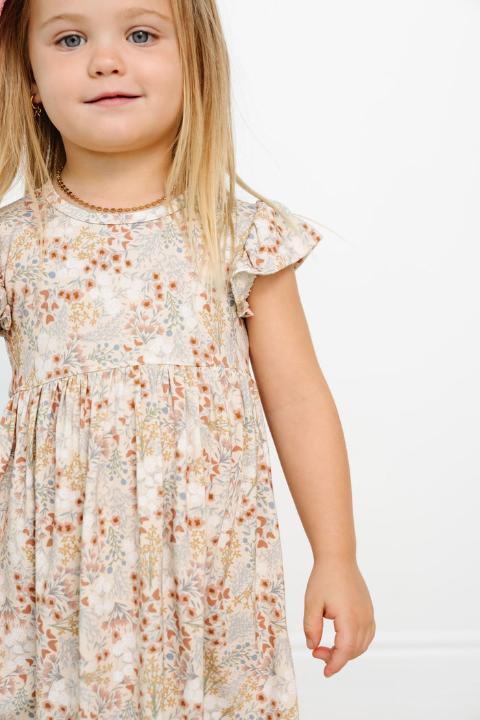 Twirl Dress - Pearl