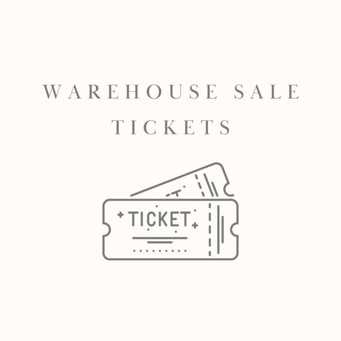 Utah Warehouse Sale Tickets