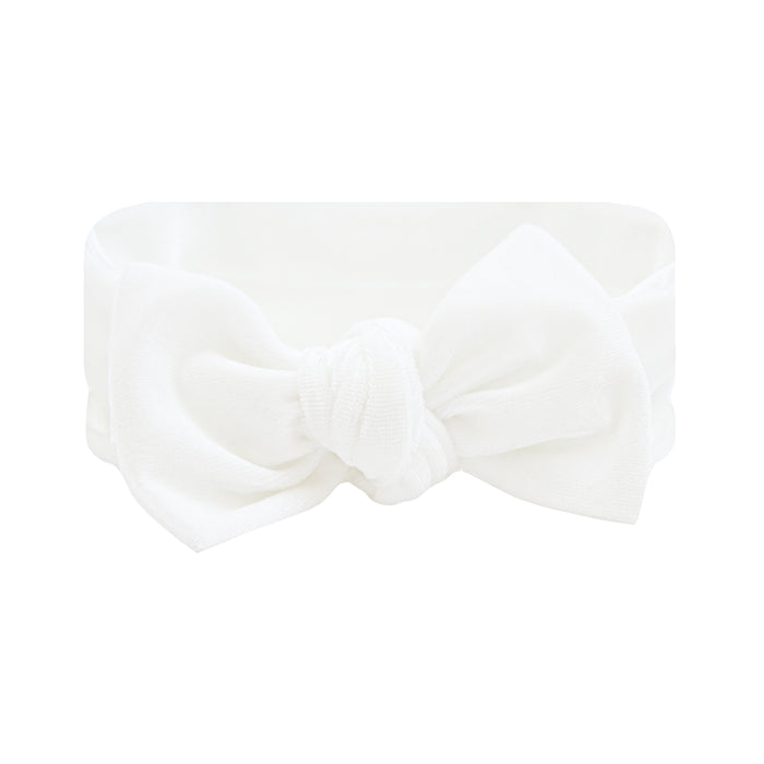 Velvet - Ivory Knot Headband