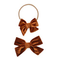 Velvet - Rust Bow