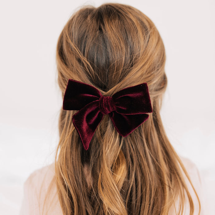 Velvet - Wine Bow