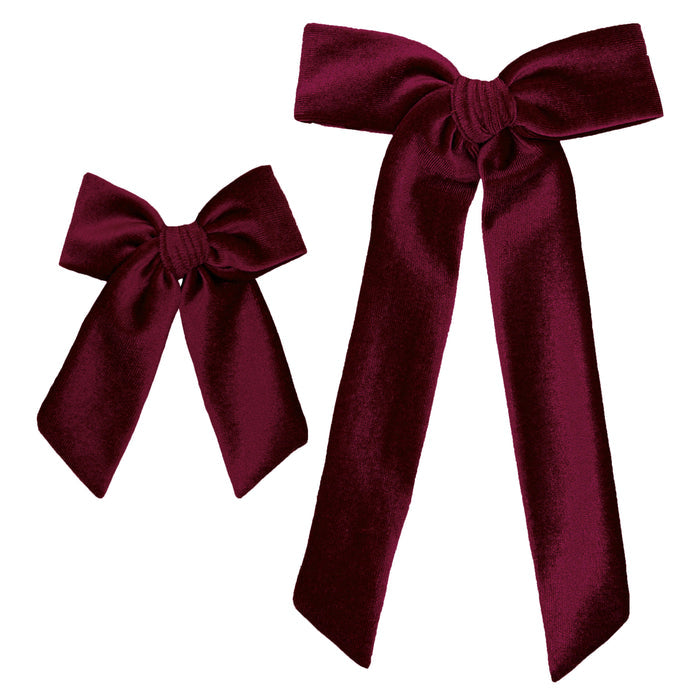 Velvet Bow - Sash