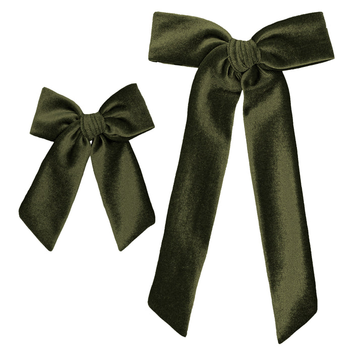 Velvet Bow - Sash