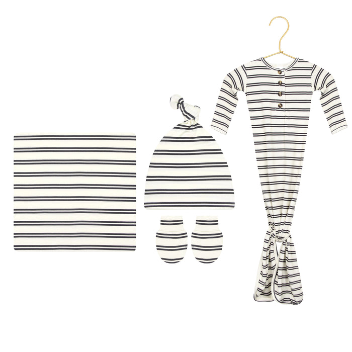 Vinnie Newborn Hat Bundle + Knotted Gown