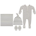 Vinnie Newborn Hat Bundle + Zipper Footie