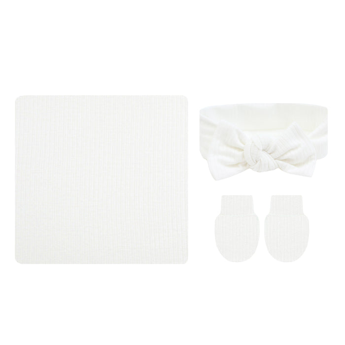 Wren Ribbed Newborn Headband Bundle