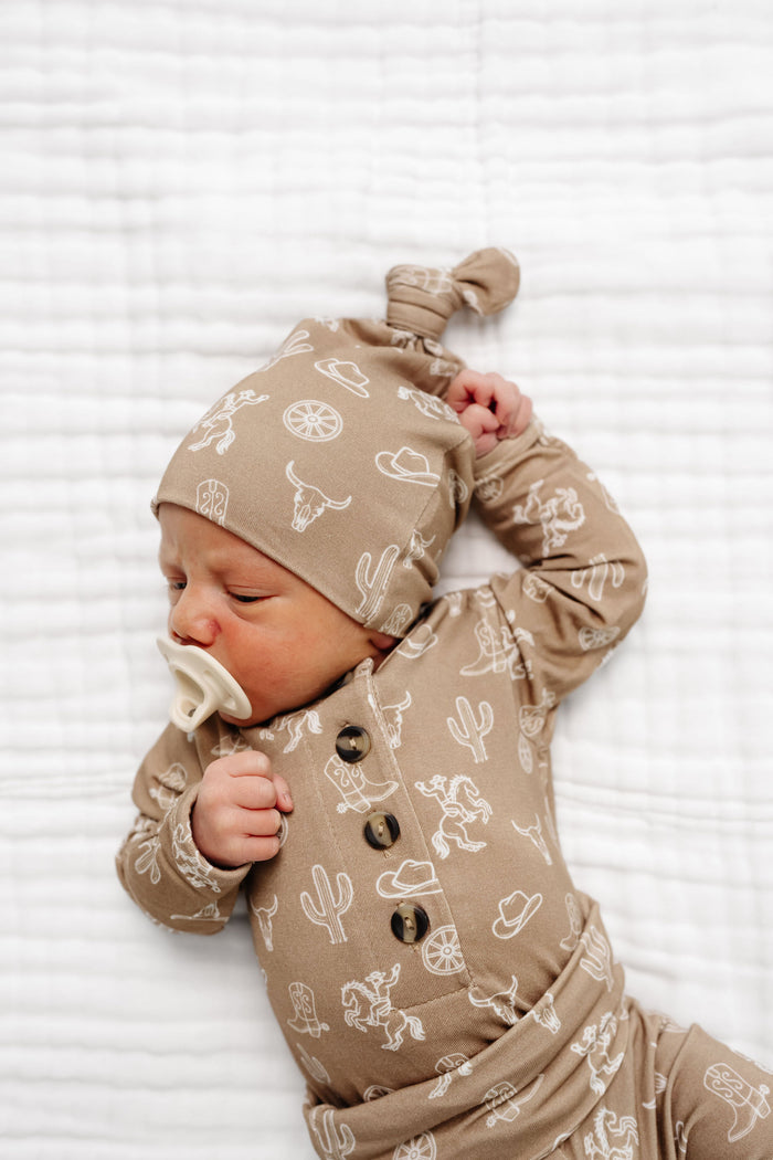 Wyatt Top Knot Hat